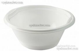 Тарелка супов. 0,6л Стандарт Пластик белая /20уп * 50шт/ (1000шт)
